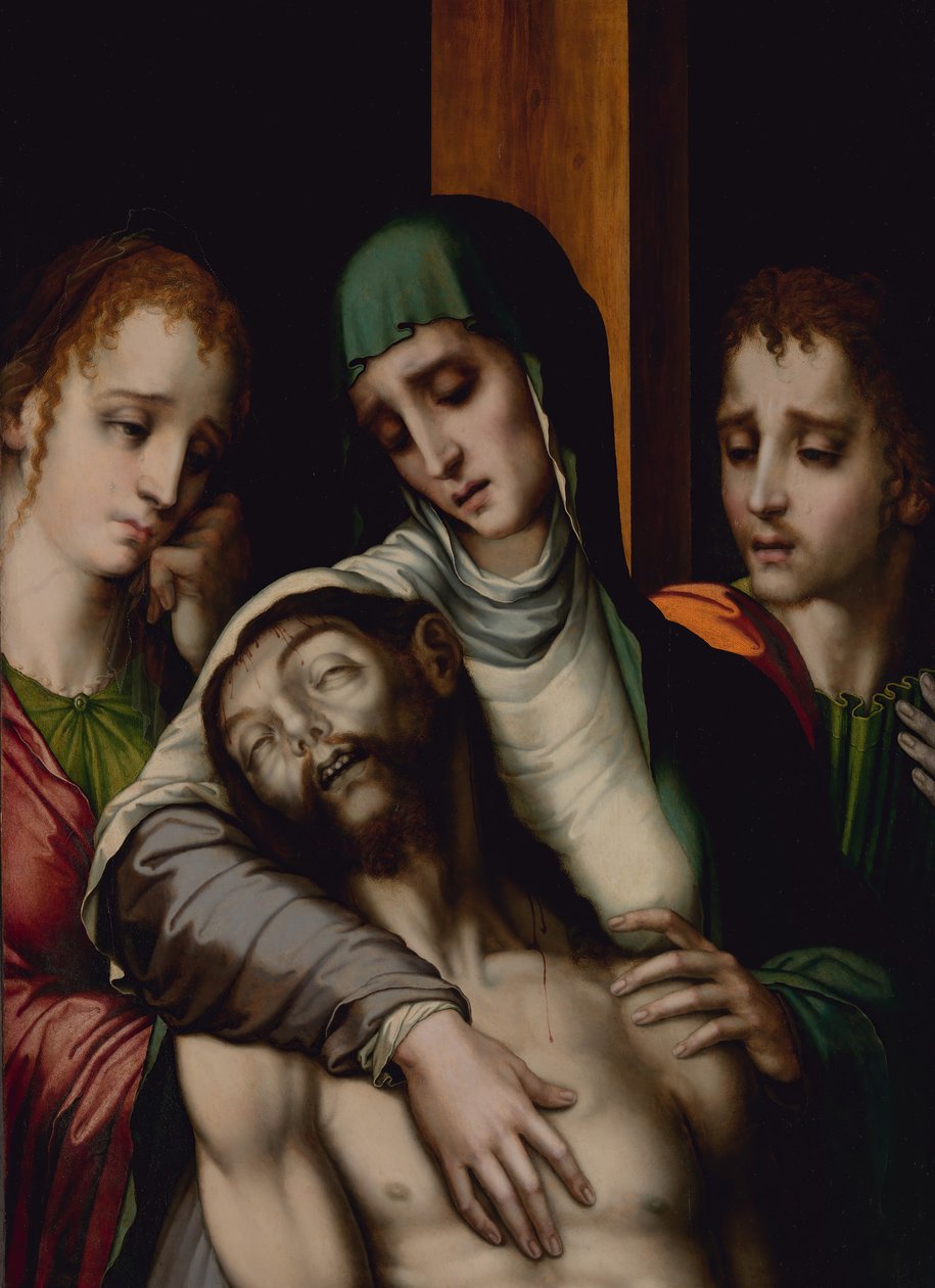 The Lamentation, kb. 1560. alkotó: Luis de Morales