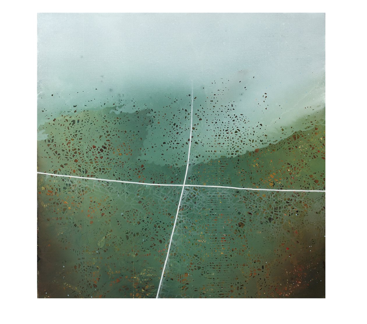 Kereszt, 2007, alkotó: Luke Elwes