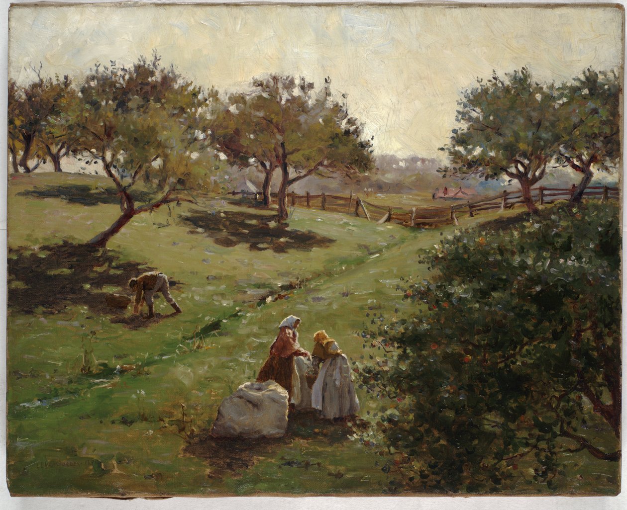Almáskert, 1892 alkotó: Luther Emerson van Gorder