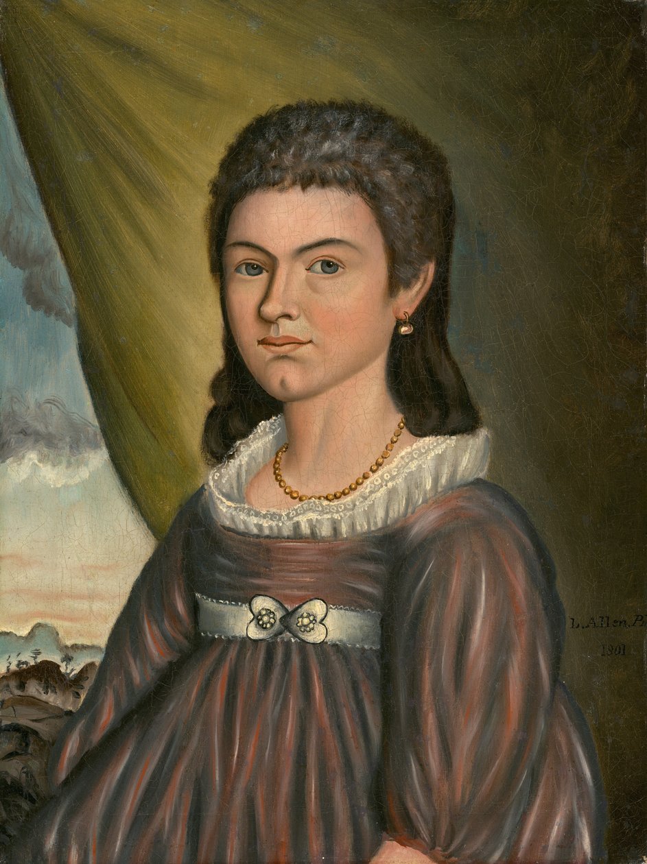 Lucia Leonard, 1801. alkotó: Luther Allen