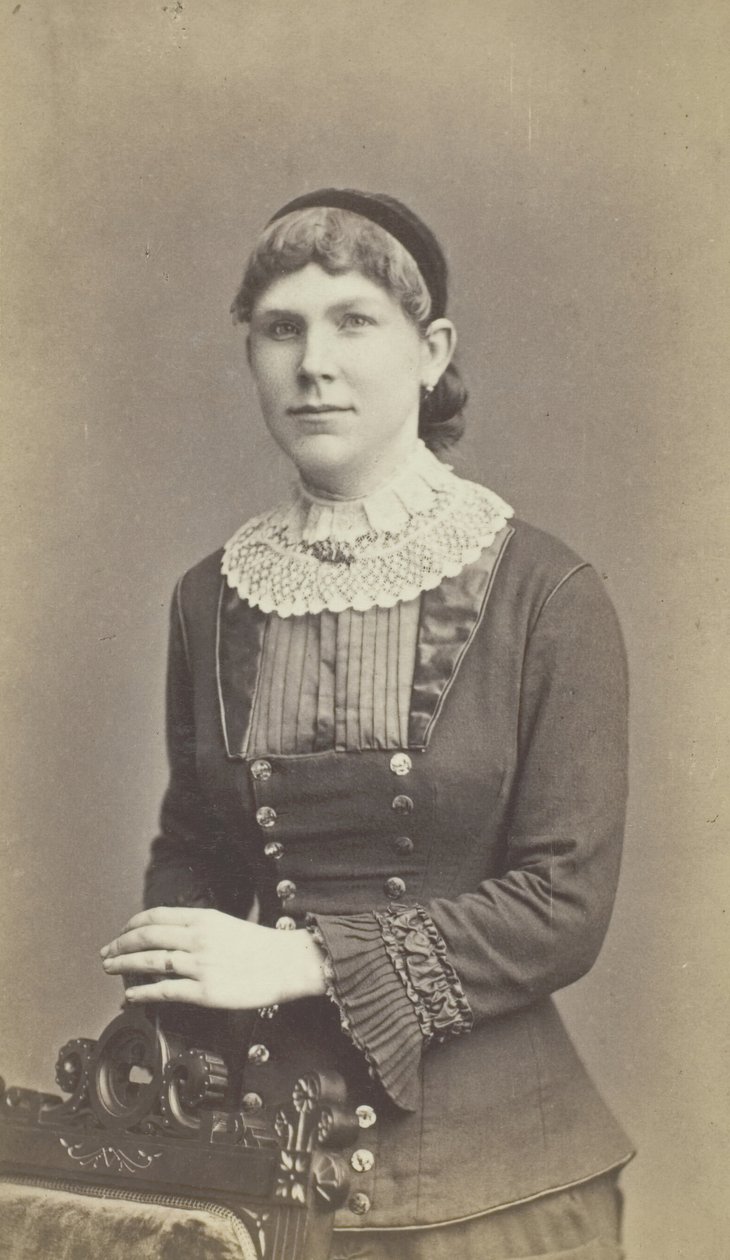 Névtelen ülő nő portréja, 186581. alkotó: Lyman W. Colby