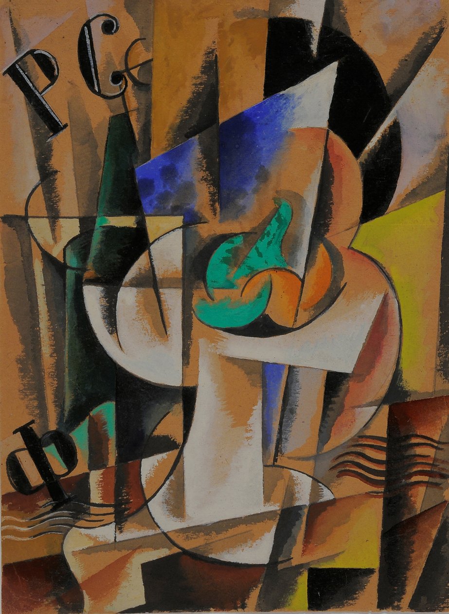 Festői kompozíció, 1921 alkotó: Lyubov Sergeevna Popova