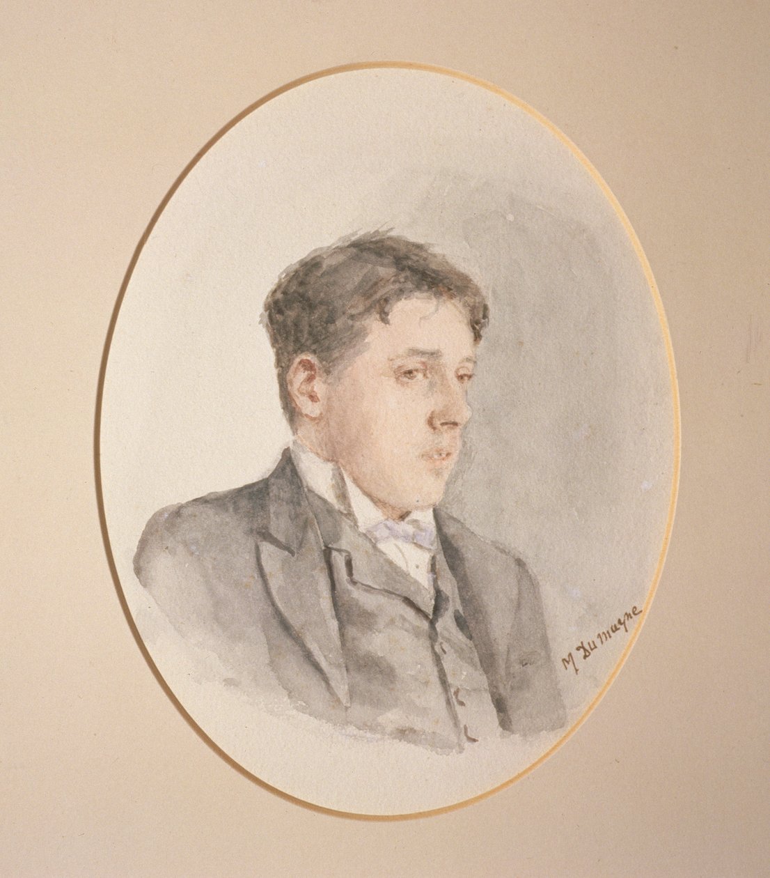 Arnold Bennett (1867-1931) portréja alkotó: M. Dumayne