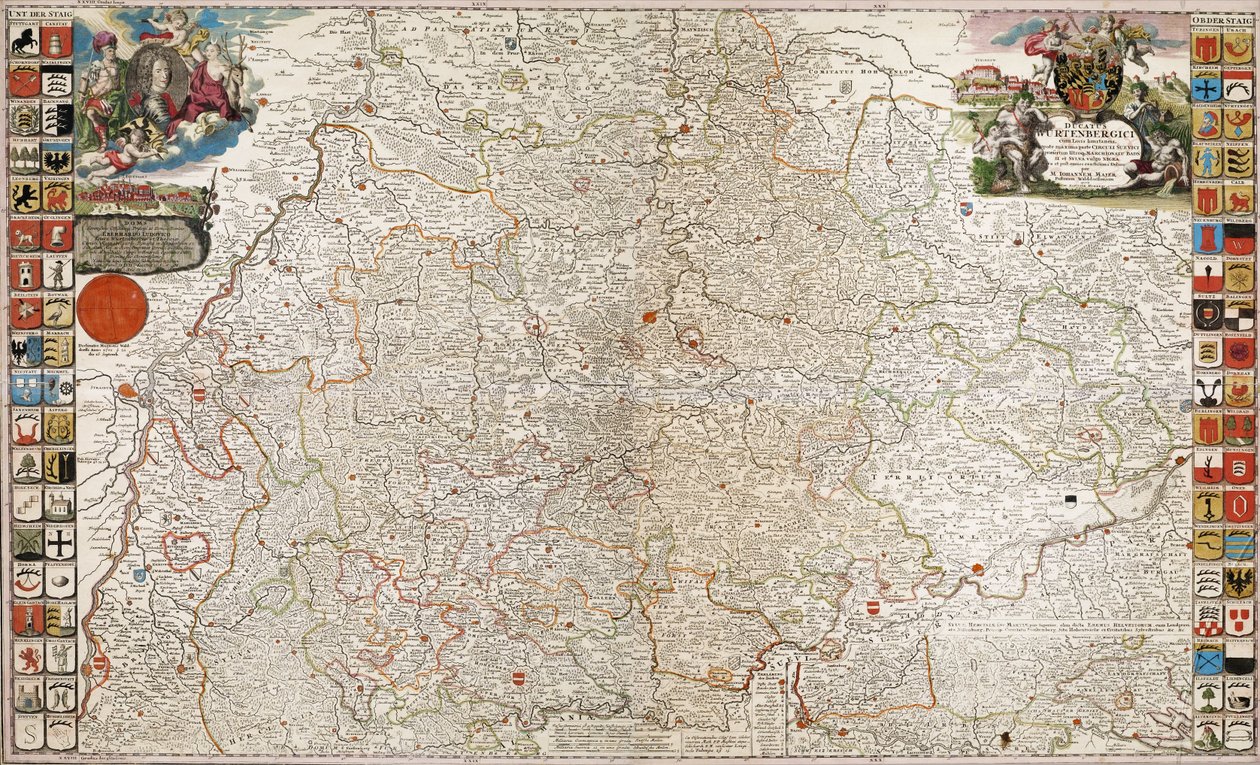 A Wurtenberg Hercegség alkotó: M. Johann Majer derivative work