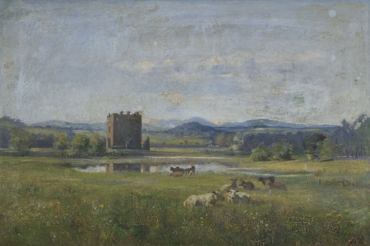 Threave-kastély, 1881 alkotó: M. M. Harper