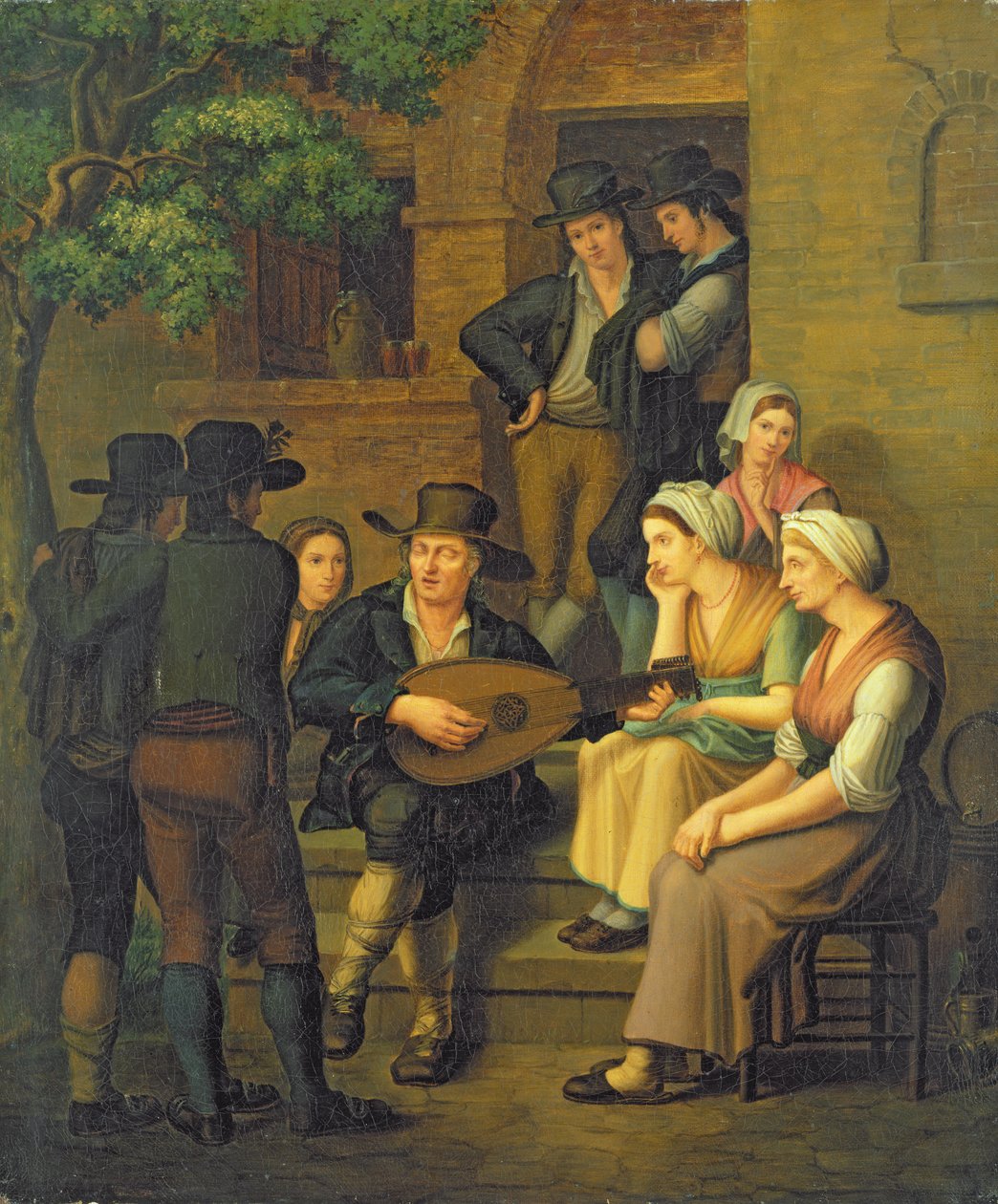 A vak énekes, 1828 alkotó: M Von