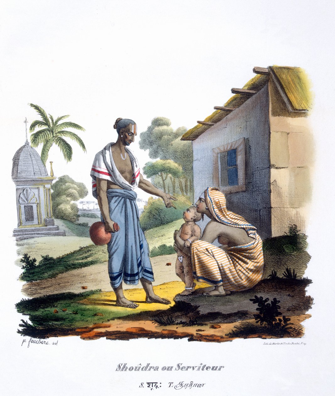 Egy szolga, 1827-35 alkotó: M.E. Burnouf
