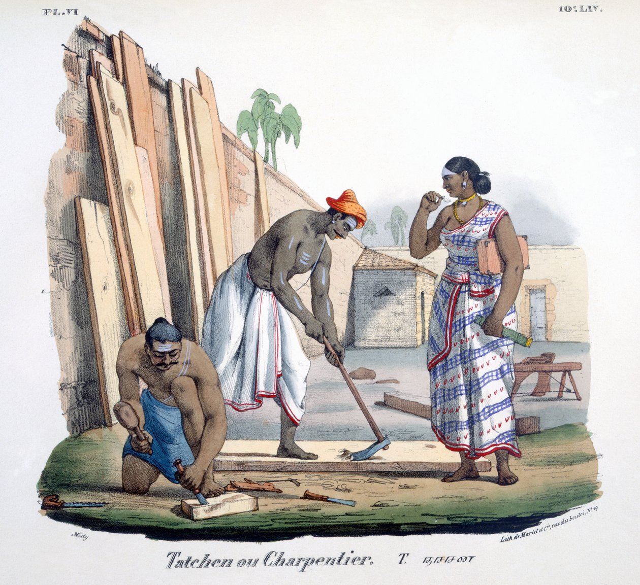 Ács, 1827-35 alkotó: M.E. Burnouf