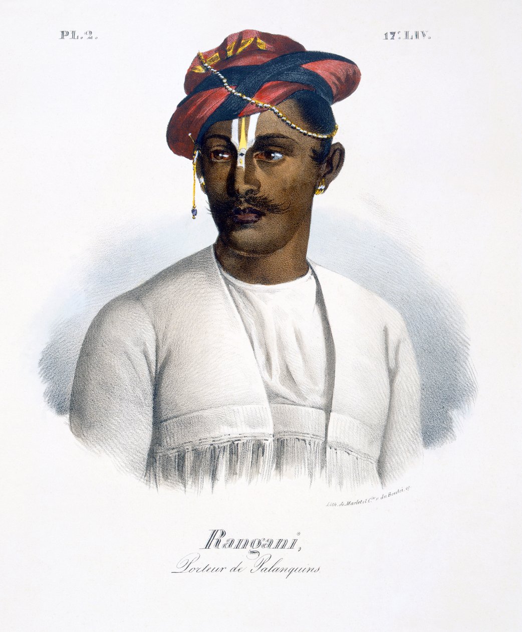 Rangani, alomtartó, 1827-35 alkotó: M.E. Burnouf