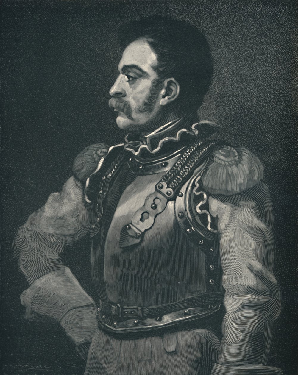 Egy karabély, 1814, 1896 alkotó: M. Haider