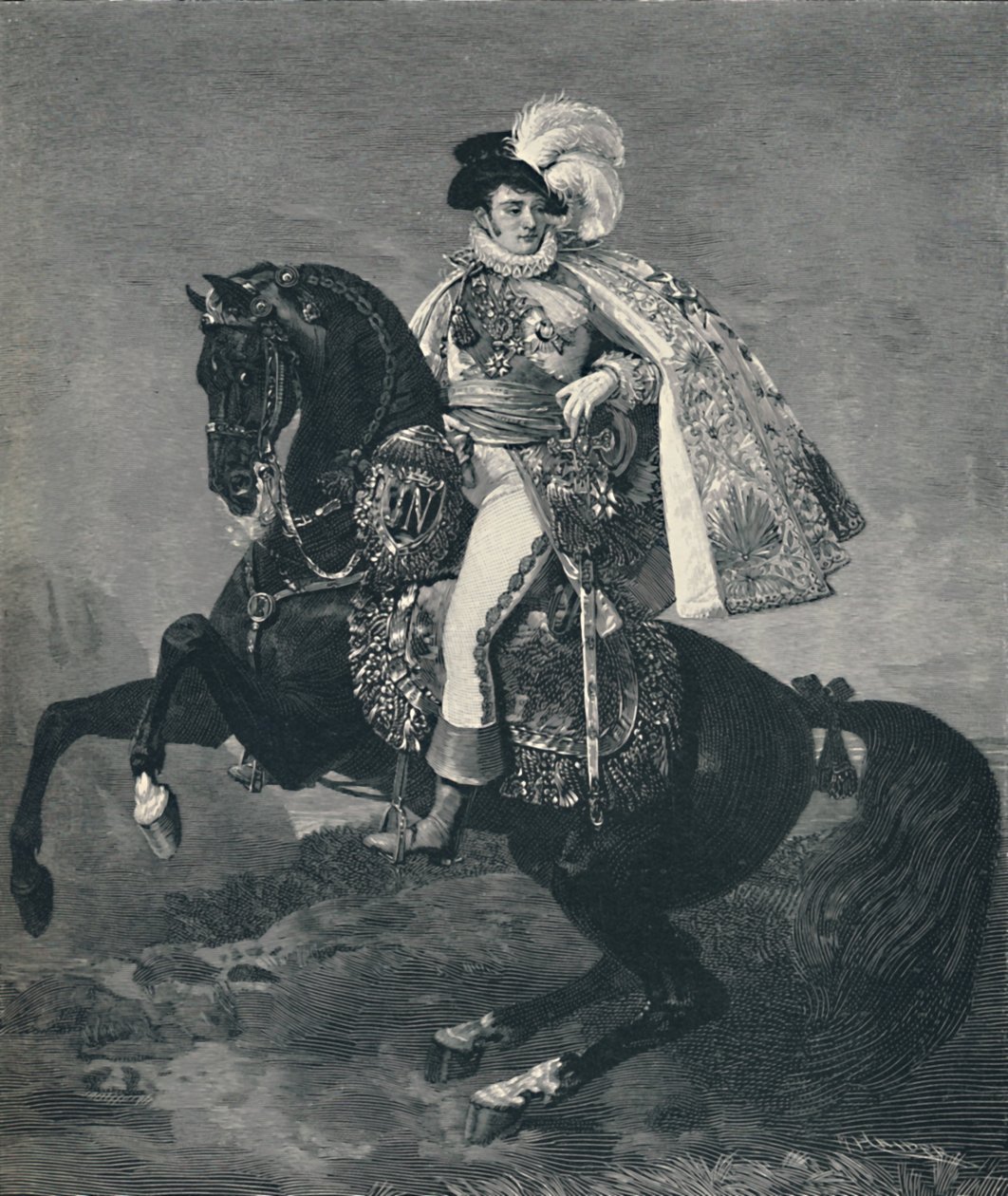 Jérôme Bonaparte - Vesztfália királya, 1808, 1896 alkotó: M. Haider