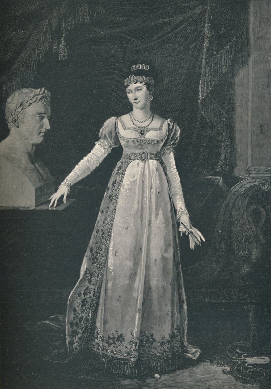 Marie-Pauline Bonaparte – Madame Leclerc, Borghese hercegnő, c1806, 1896 alkotó: M. Haider