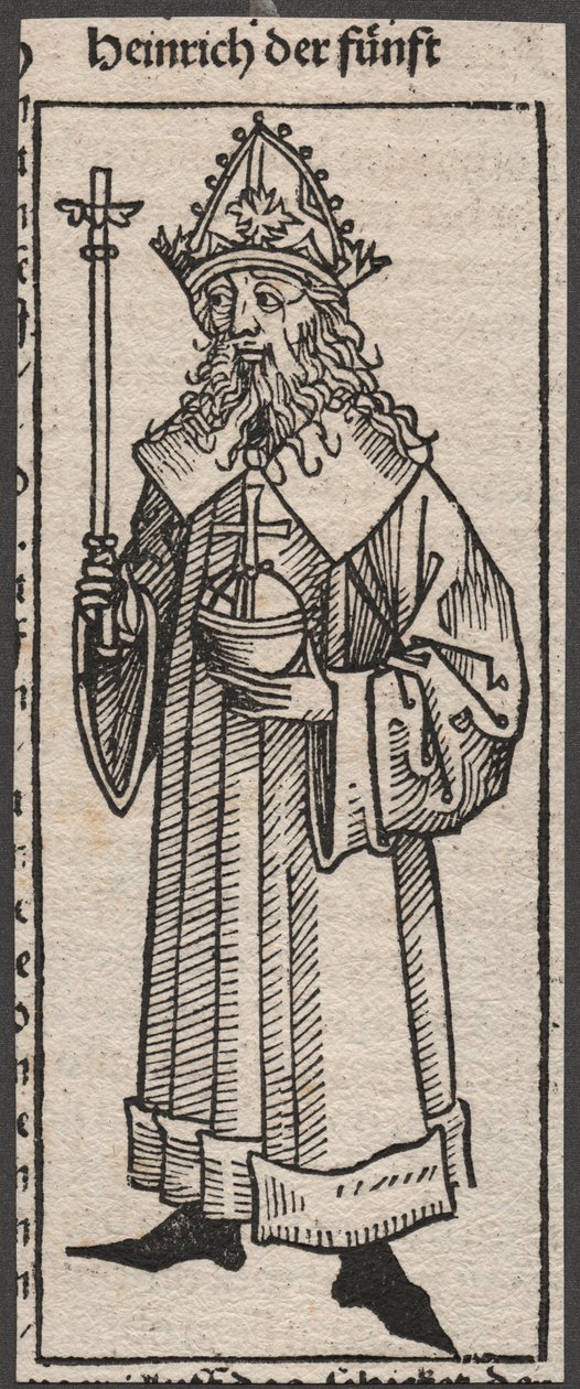Ötödik Henrik alkotó: M. & Pleydenwurff W. (d.1494) Wolgemuth