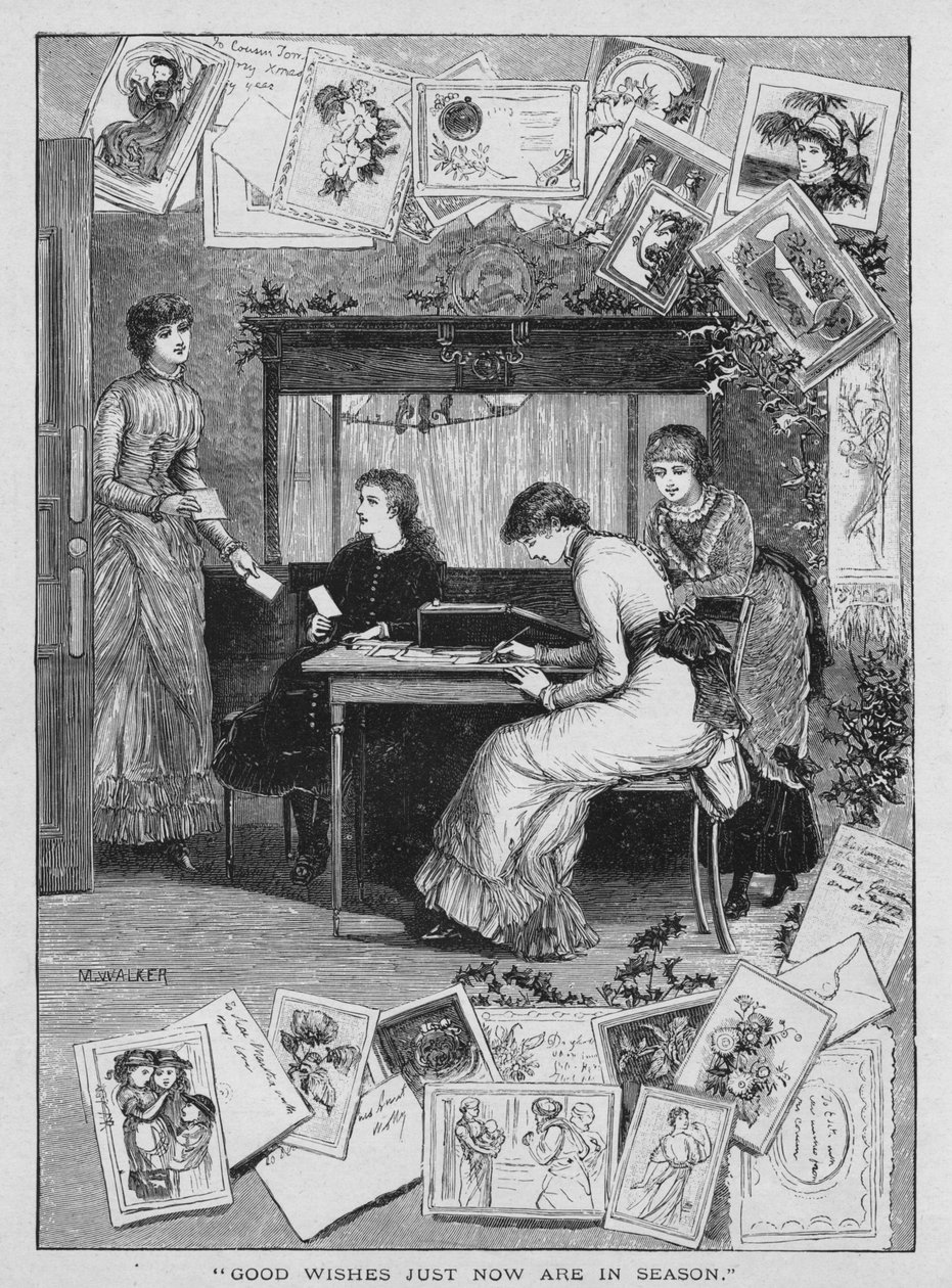 A Good Wishes Just Now szezonja, 1882. alkotó: M. Walker