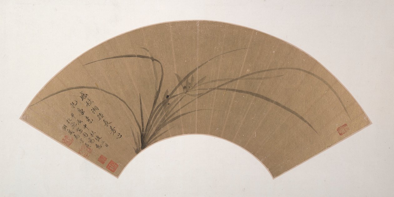 Orchideák alkotó: Ma Shouzhen