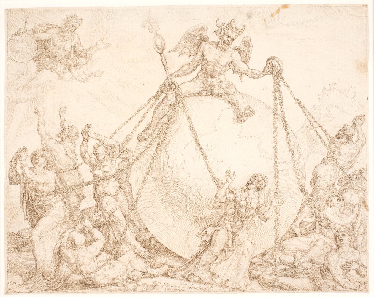 Jöjjön el a királyságod (komme dit rige) alkotó: Maarten van Heemskerck