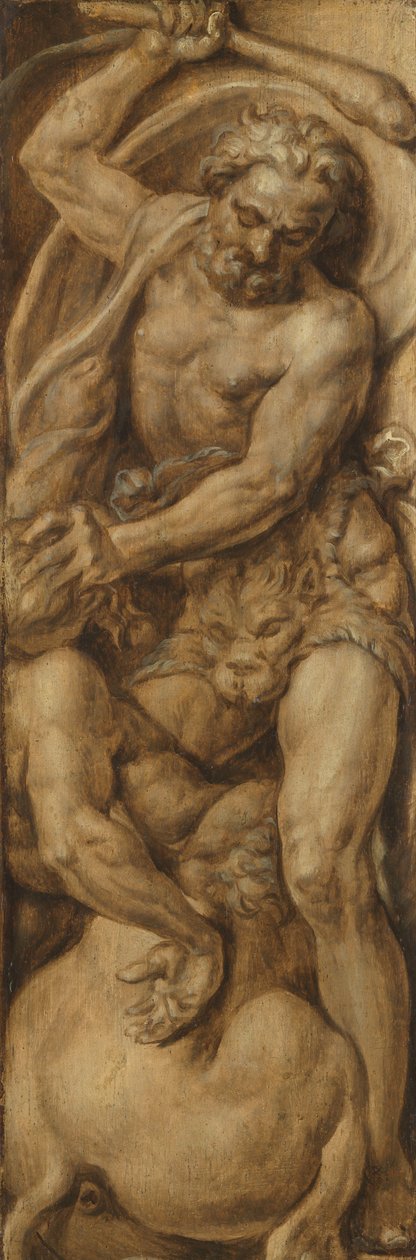 Herkules elpusztítja a Kentaur Nessust alkotó: Maarten van Heemskerck