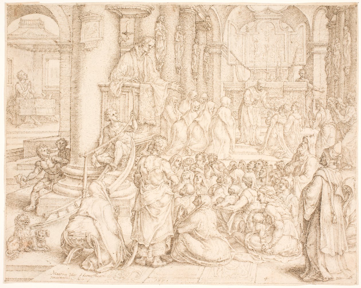 Panem nostrum (mindennapi kenyerünk) alkotó: Maarten van Heemskerck