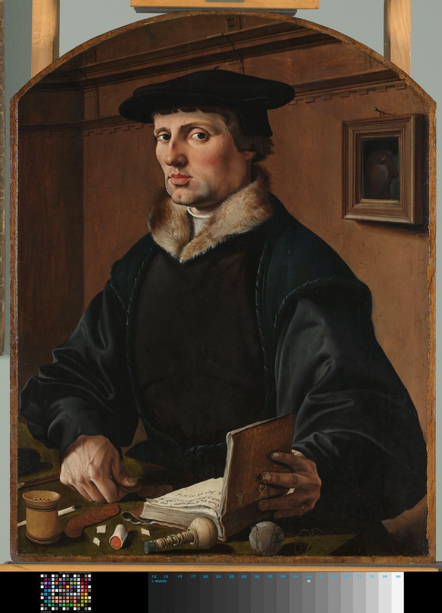 Egy férfi portréja, esetleg Pieter Gerritsz Bicker Egy férfi portréja alkotó: Maarten van Heemskerck