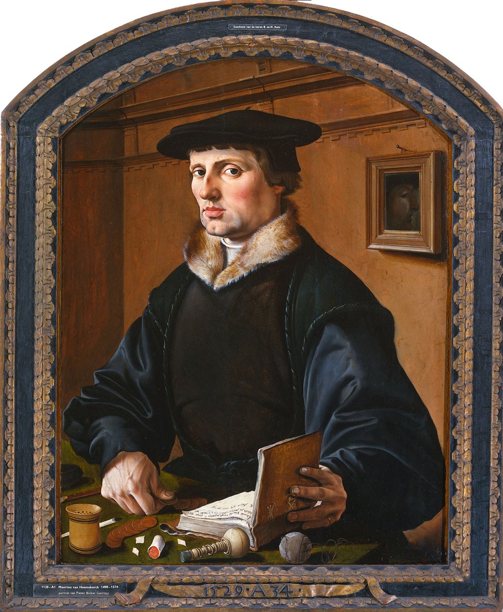 Férfi portré, 1529 alkotó: Maarten van Heemskerck
