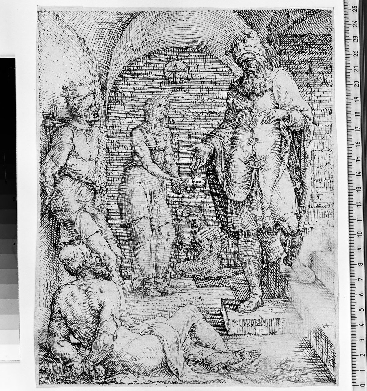 A foglyok szabadon bocsátása alkotó: Maarten van Heemskerck