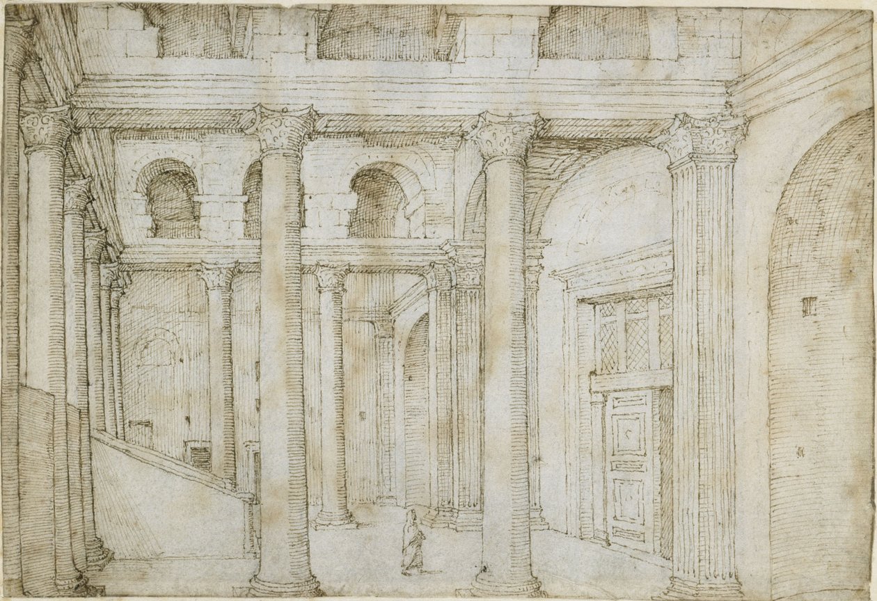 A Pantheon előcsarnoka alkotó: Maarten van Heemskerck