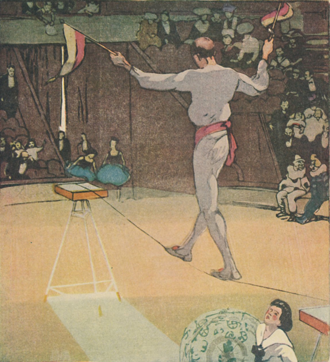A kötéltáncos, 1919 alkotó: Mabel Alington Royds