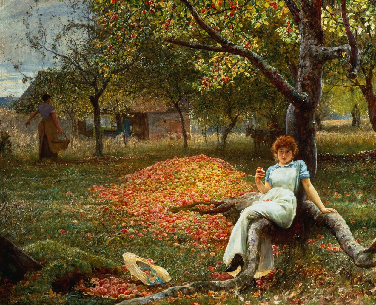 Az Almaborkert, 1890 alkotó: Robert Walker Macbeth