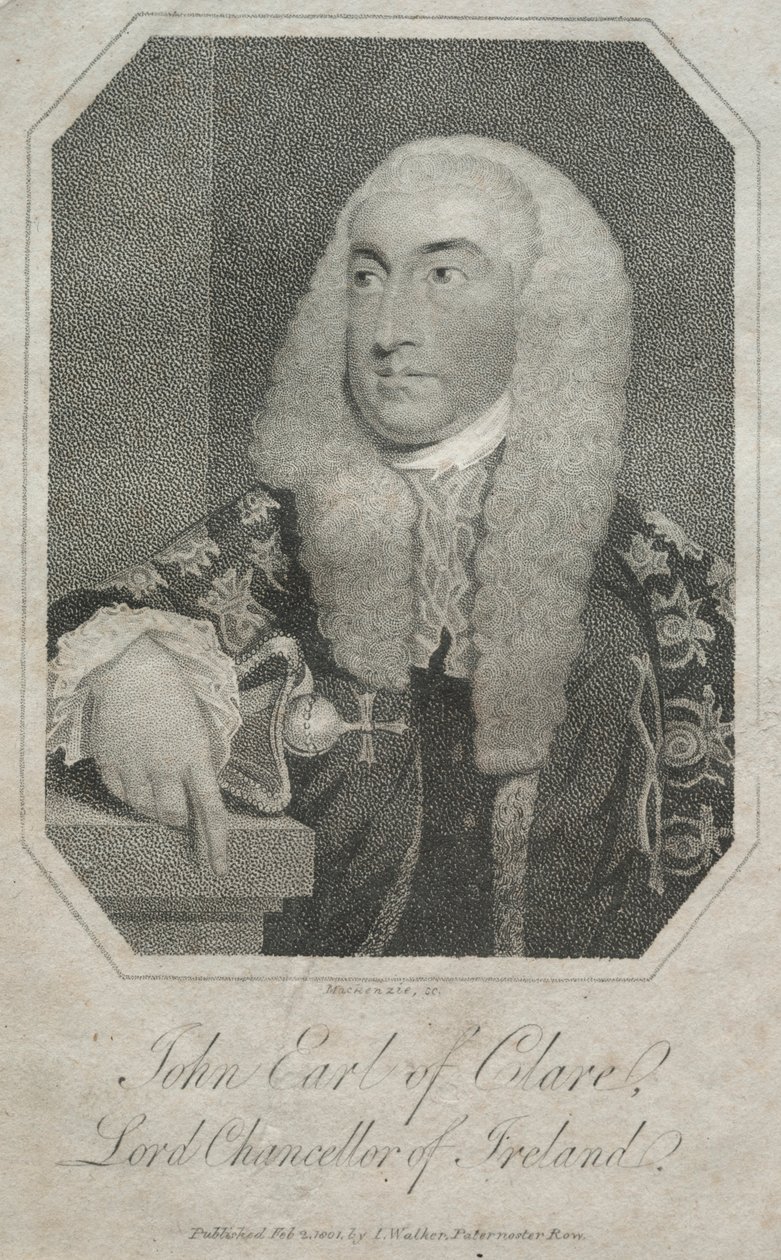 John Fitzgibbon, Clare grófja 1749-1802, 1801. alkotó: Mackenzie