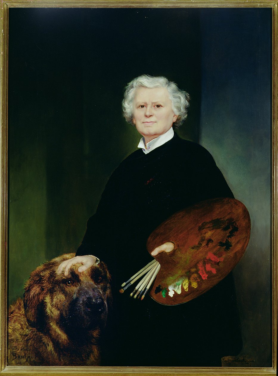 Rosa Bonheur (1822-1899) portréja (olaj, vászon) alkotó: Madame Consuelo Fould