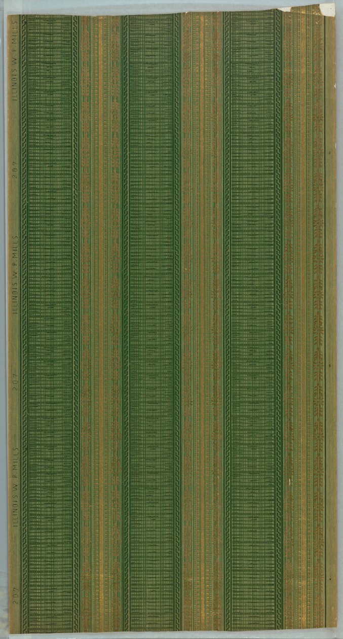 Oldalfal (USA), 1900–1920 alkotó: Made by Illinois W.P. Mills