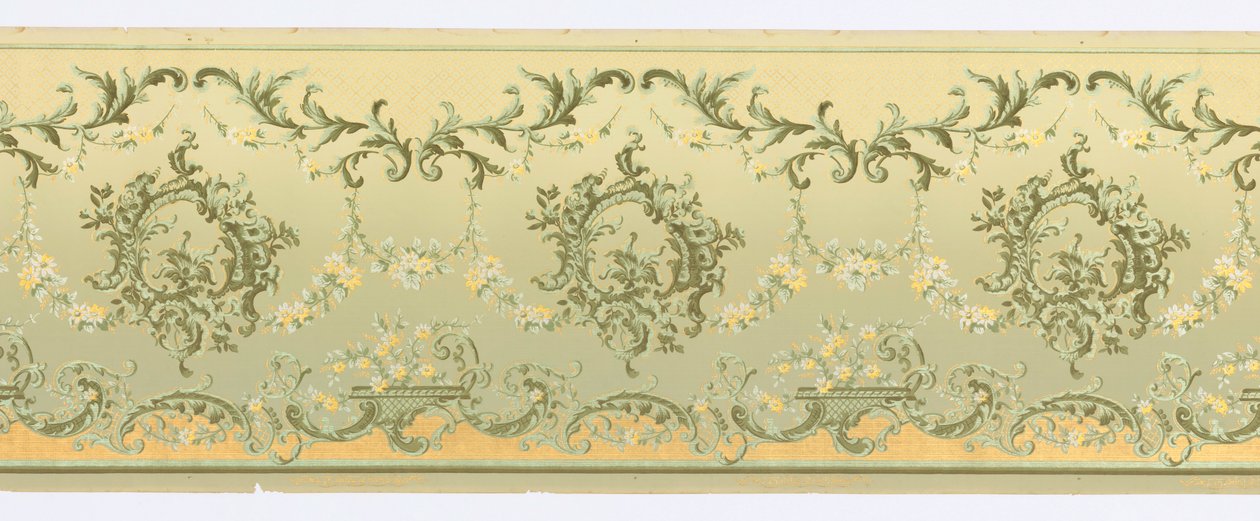 Frieze (USA), 1890–1910 alkotó: Made by York Card and Paper Co.