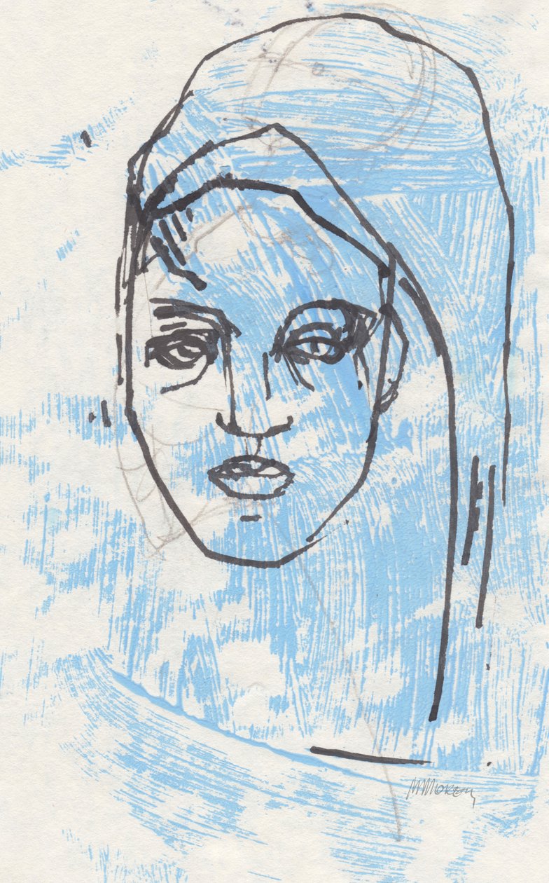 Sketchbook 32, 2025 (temperafesték, szén, papír) alkotó: Madgalena Morey