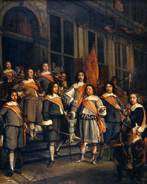 A hágai Arquebusiers társasága alkotó: Maerten Lengele