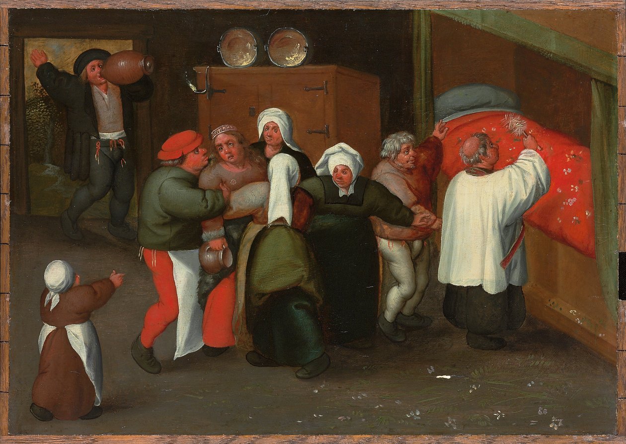 A házasság áldása alkotó: Maerten van Cleve