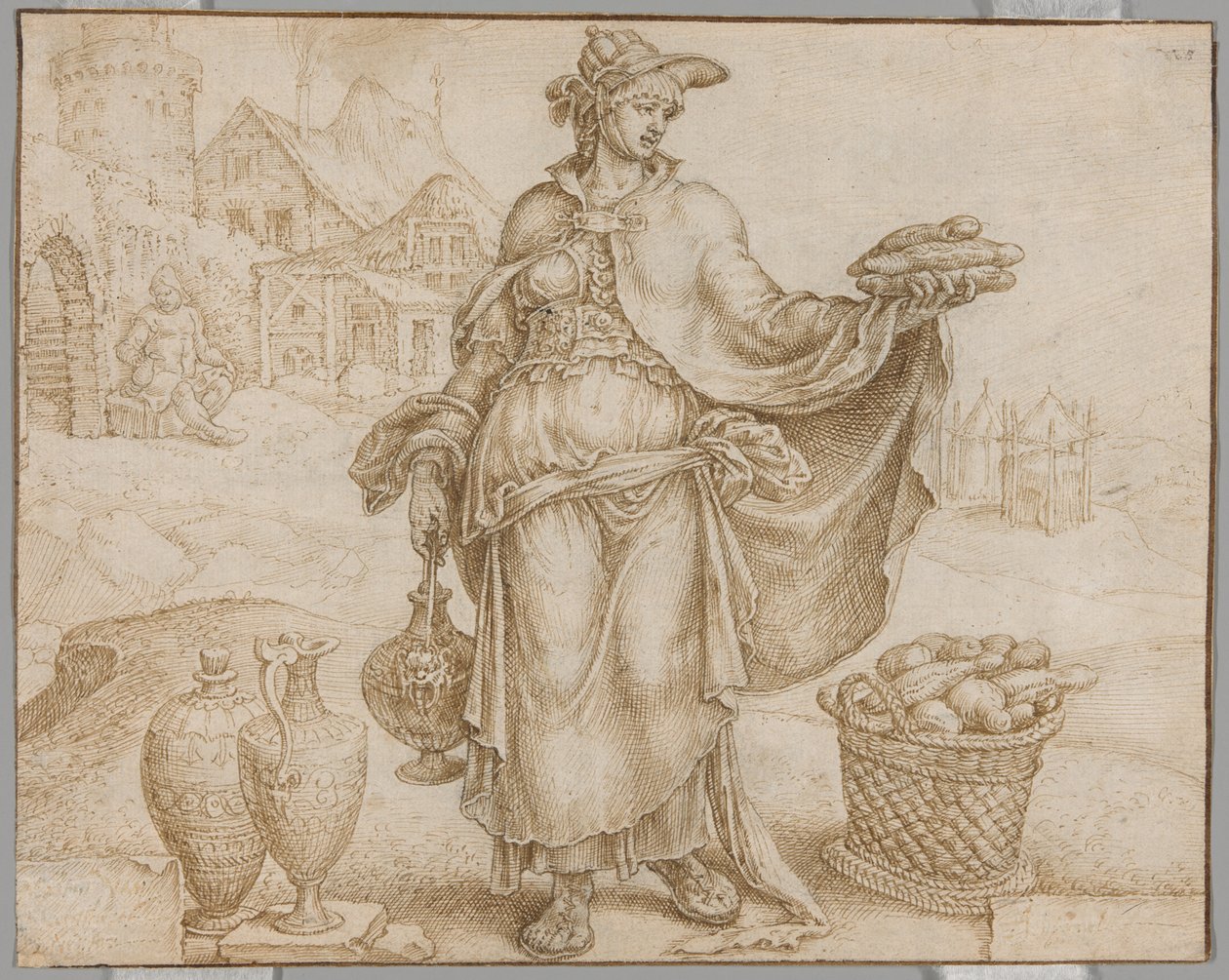 Abigail alkotó: Maerten van Heemskerck