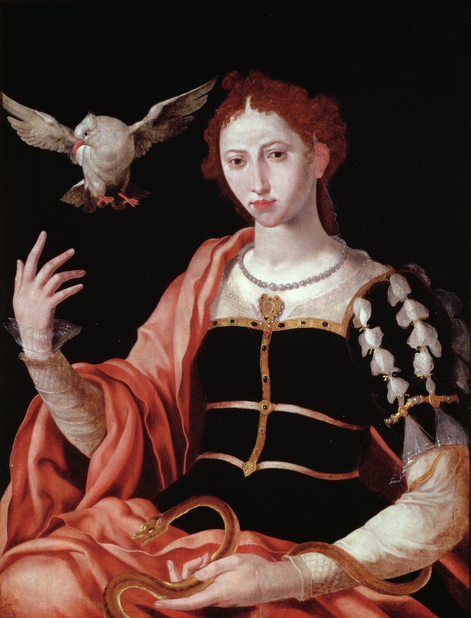 Az ártatlanság és az ártatlanság allegóriája alkotó: Maerten van Heemskerck