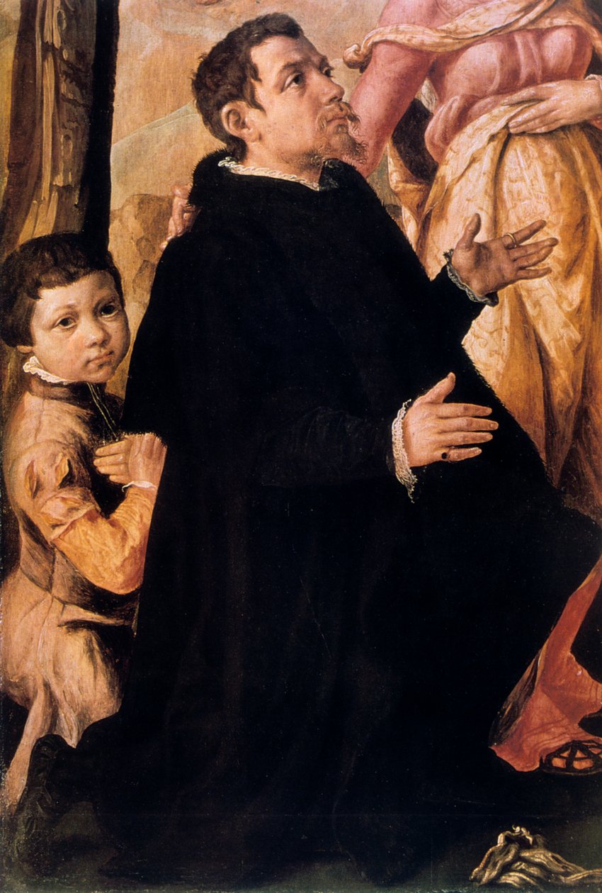 Kálvária, részlet, 1545-1550 alkotó: Maerten van Heemskerck