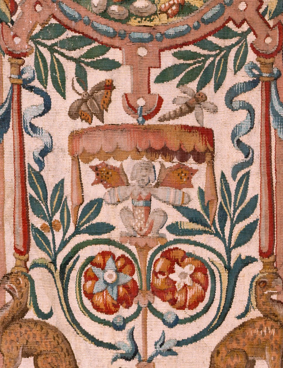 Egyházmegyei múzeum (Egyházmegyei Múzeum). Flamand kárpit. Brüsszel. François Geubels műhely. sorozat: Gideon története. Az izraeliták a zsákmány rájuk eső részét Gedeonnak adják. Selyem és gyapjú. Bisho hagyatéka alkotó: Maerten van Heemskerck