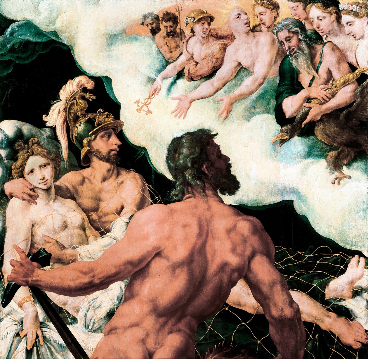 A Mars és a Vénusz a Vulkán hálójában rekedt alkotó: Maerten van Heemskerck