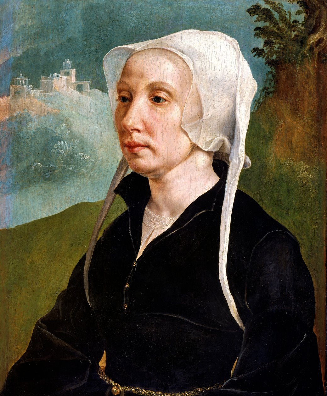 „Női portré”, c1540 alkotó: Maerten van Heemskerck