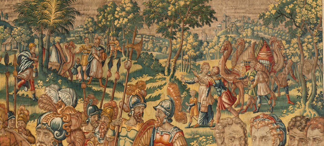 Gedeon, a héberek bírájának és harcosának története, 16. század vége (szőttes) alkotó: Maerten van Heemskerck