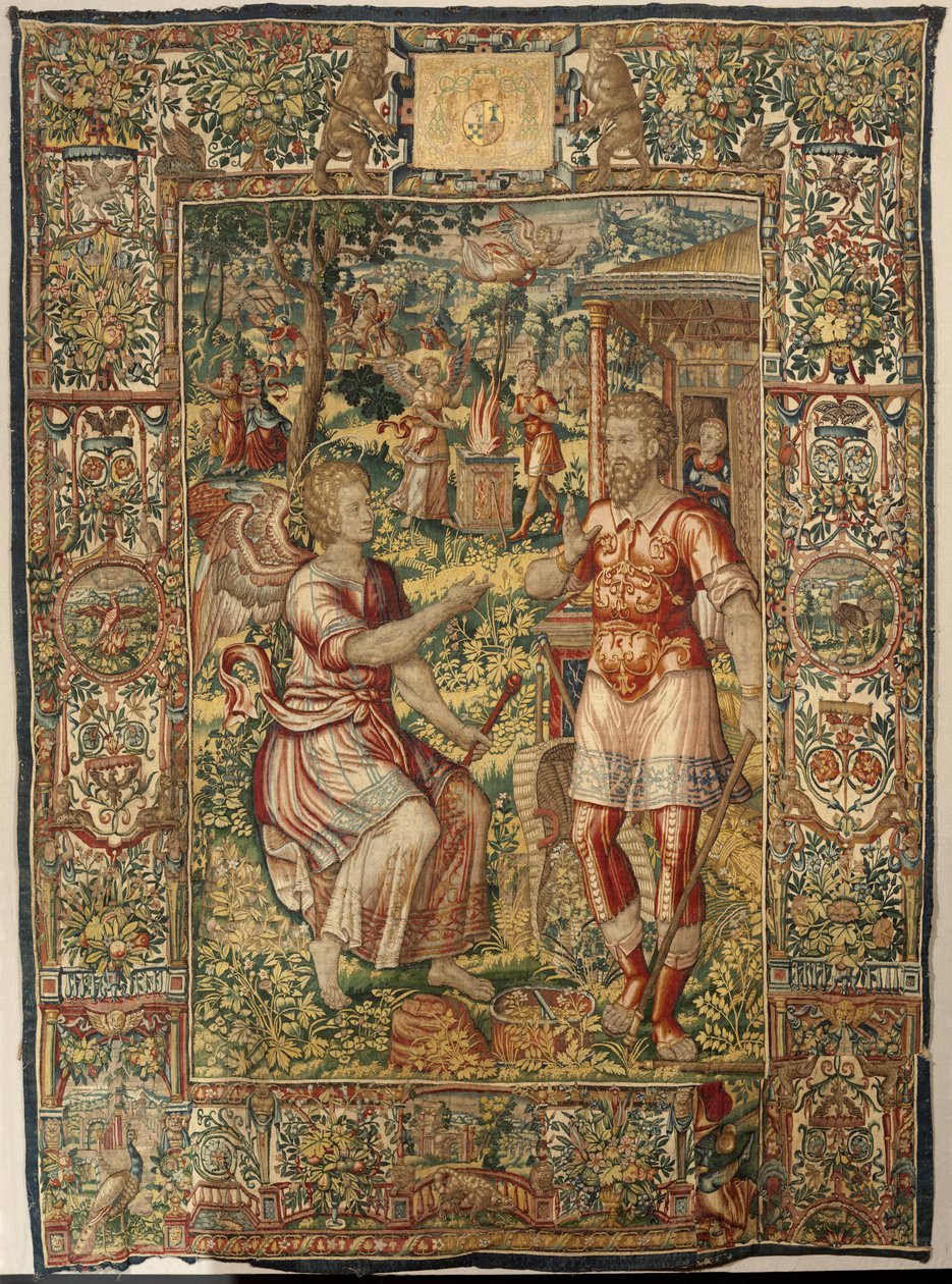 Gideon története, 16. század vége (selyem és gyapjú) alkotó: Maerten van Heemskerck