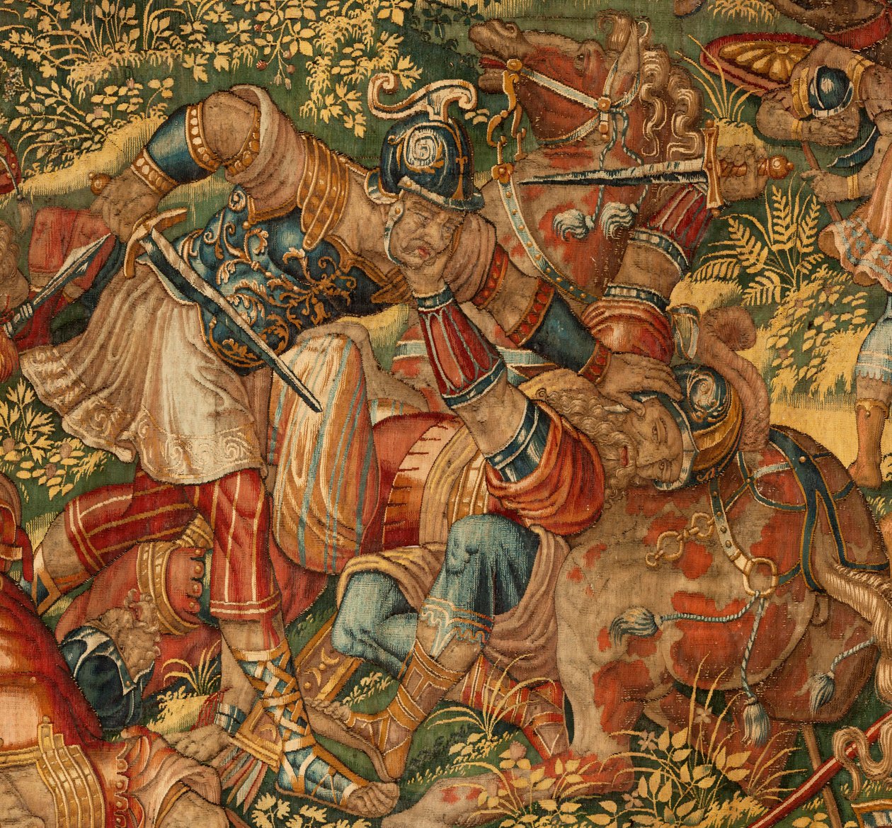 Gideon története, 16. század vége (selyem és gyapjú) alkotó: Maerten van Heemskerck