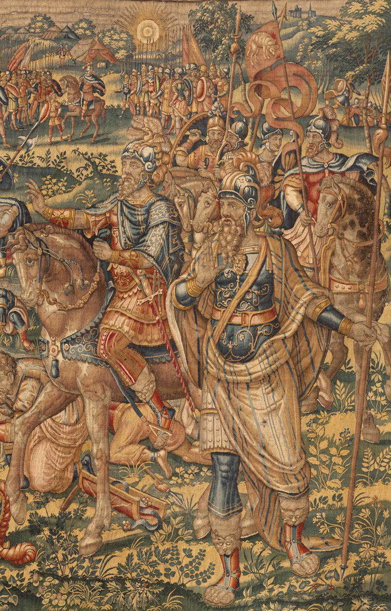 Gideon története, 16. század vége (selyem és gyapjú) alkotó: Maerten van Heemskerck