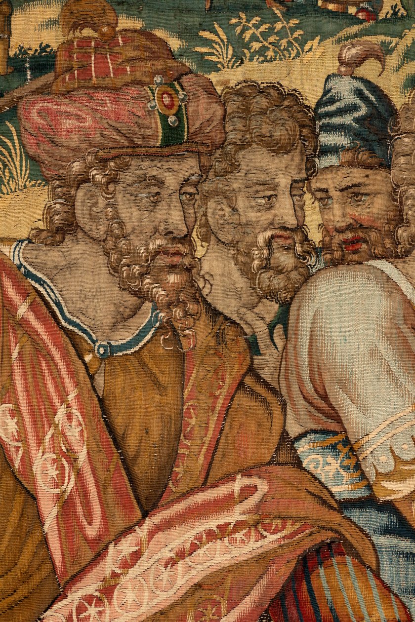 Gideon története, 16. század vége (selyem és gyapjú) alkotó: Maerten van Heemskerck