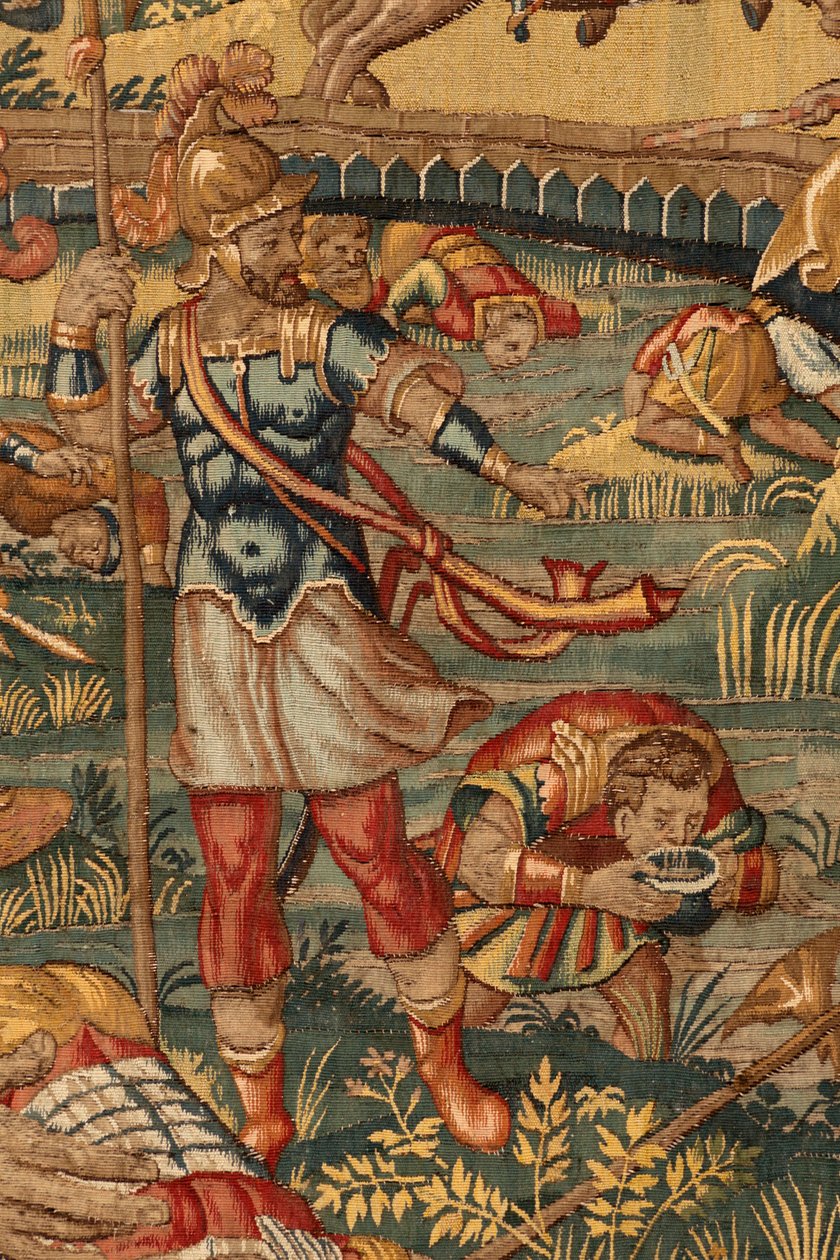 Gideon története, 16. század vége (selyem és gyapjú) alkotó: Maerten van Heemskerck