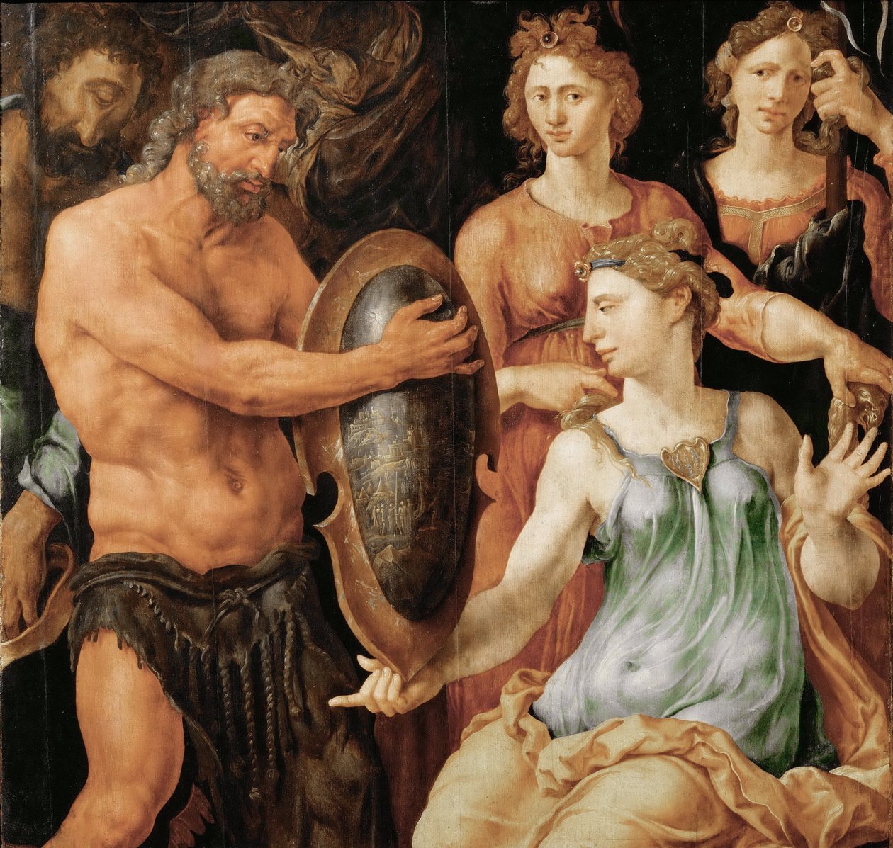 Vulcain szerint Thetis le bouclier d