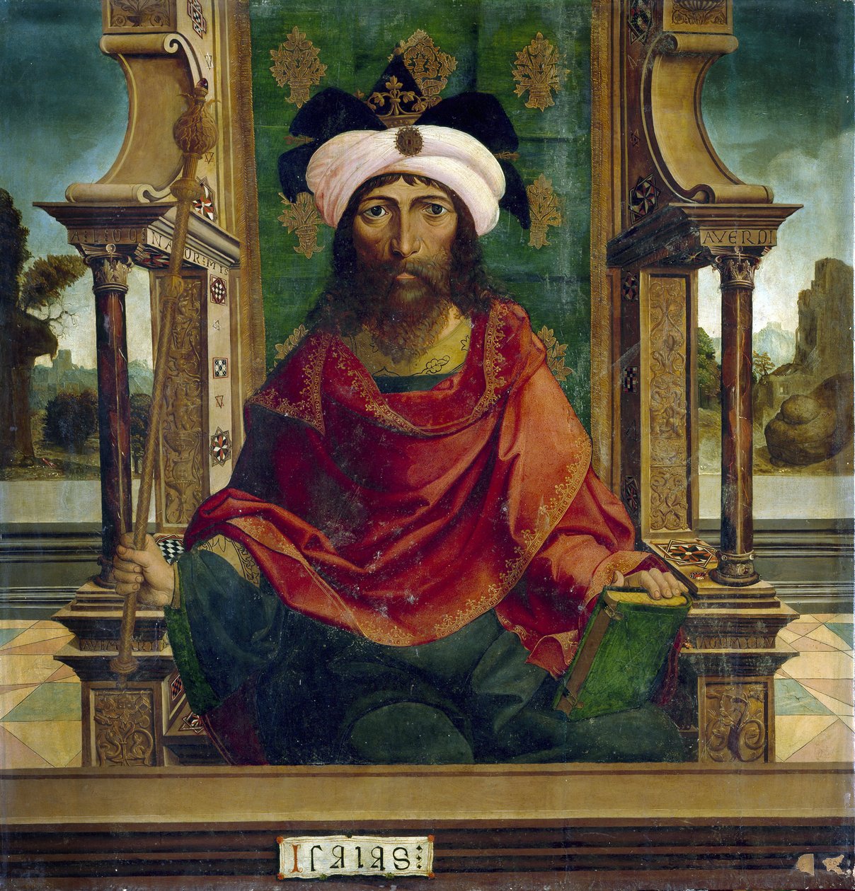 Isaiah, Becerril mestere, kb. 1525 (olaj a panelen) alkotó: Maestro de Becerril