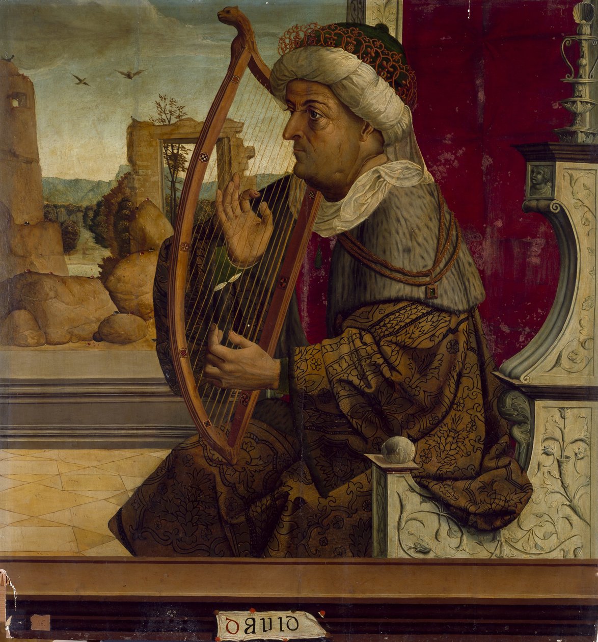 Dávid király, Kr. e. 1525 alkotó: Maestro de Becerril